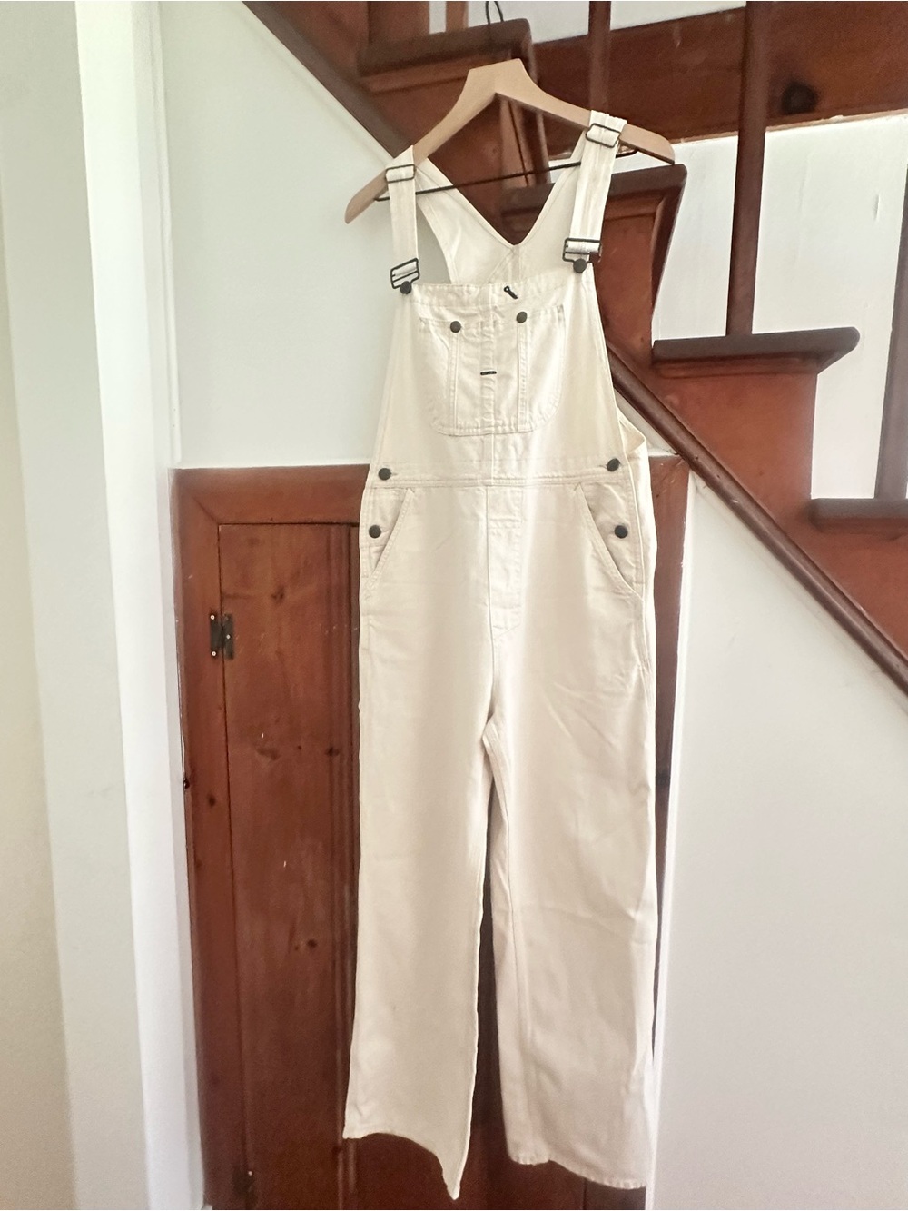 Doen Myrtle Overalls in Oatmilk